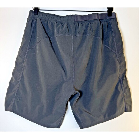 Rhone Mens Medium Black Lined Athletic Shorts Performance Stretch Vent Pockets - Picture 3 of 15